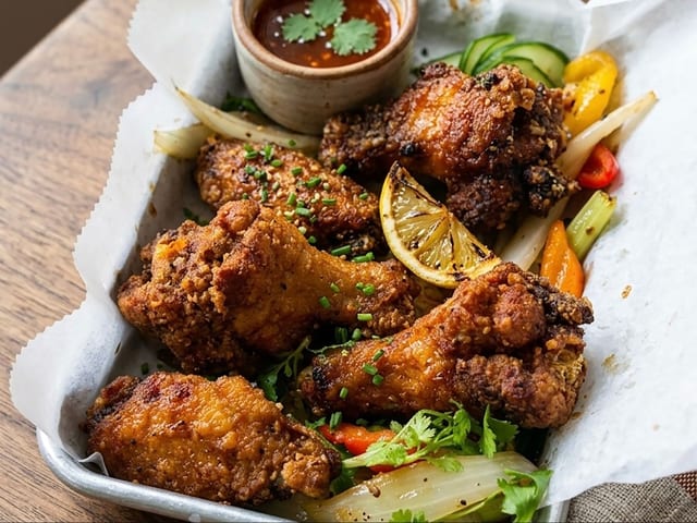 W1. WINGS - MILD (khong cay).