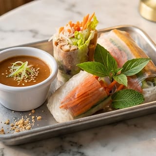 A9. THE LA ROLLS - TOFU (goi cuon gion dau hu)